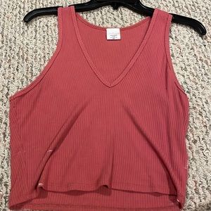 Pink tank top
